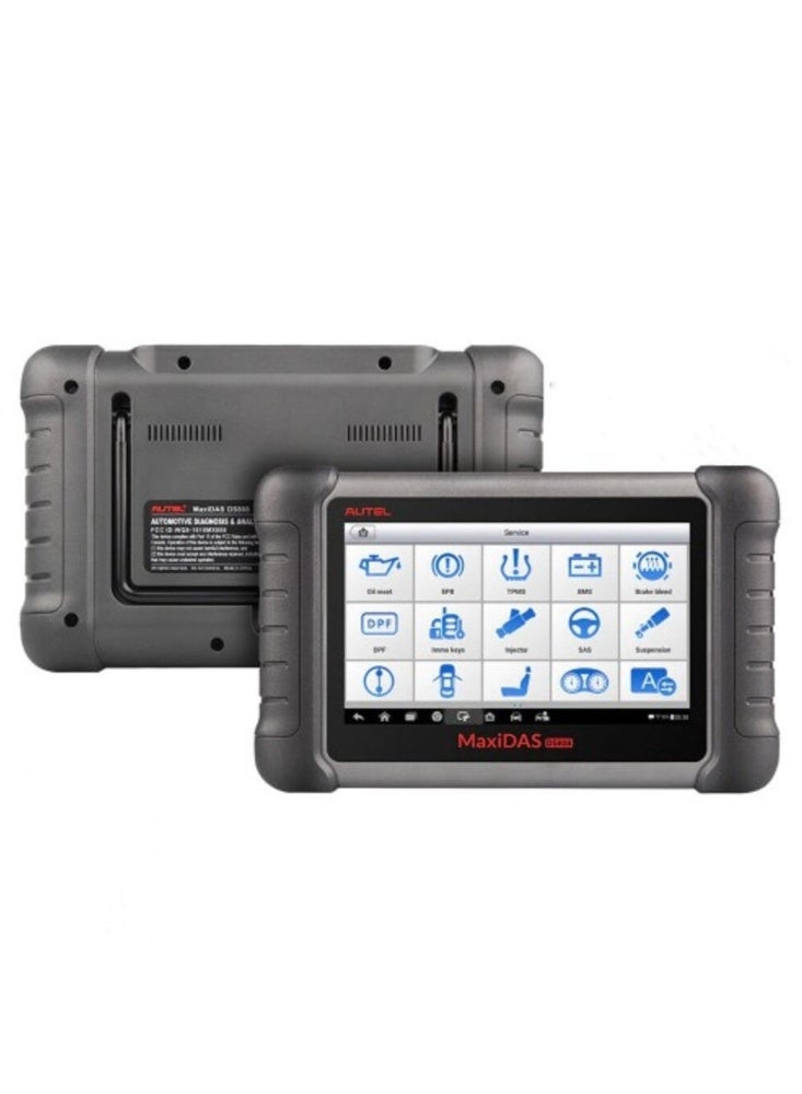 Autel MaxiDAS DS808 Professional Diagnostic Scanner - Android 7" Touchscreen, OE-Level Coverage for 80+ Car Brands, Wi-Fi Updates - Image 2